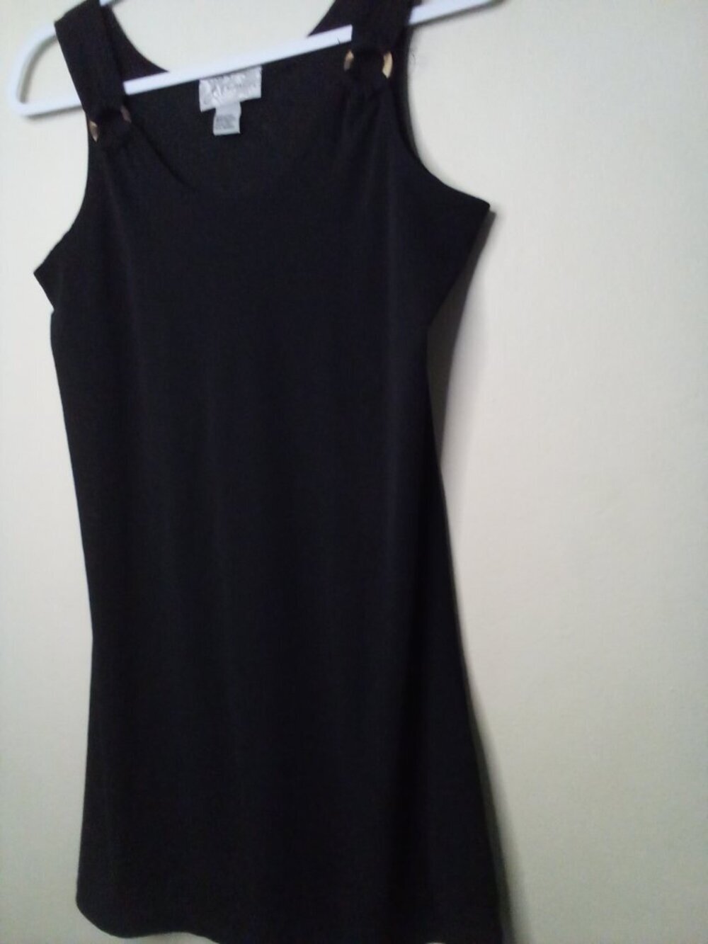 J Valdi Swim Cover Women M Sleeveless Soft Stretch Black - Picture 6 of 14